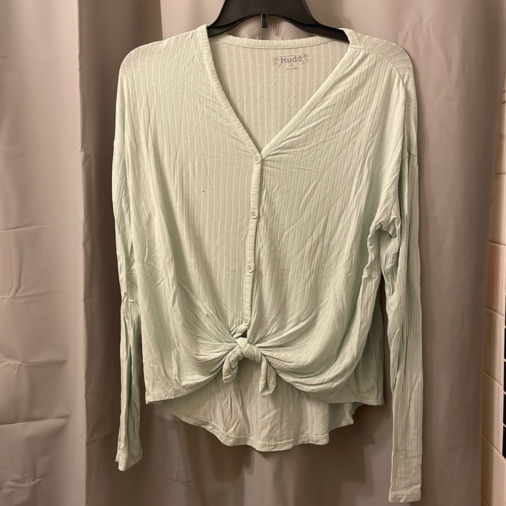 FrontTie LongSleeve Top